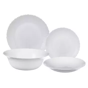 Набор столовой посуды 13 предметов, опаловое стекло, MILLIMI