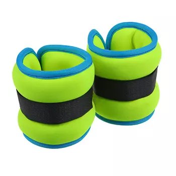 Набор утяжелителей для рук и ног текстильный, вес 0,5 кг, 2 штх0,25 кг, SILAPRO