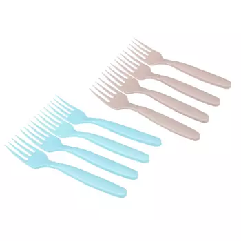 Набор вилок 4шт, пластик, 2 цвета
