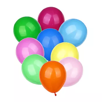 Набор воздушных шаров 10шт, латекс, 10", микс цветов пастель