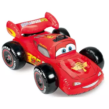 Надувная машинка для плавания INTEX 57516 Тачки 109х84 см, от 3 лет