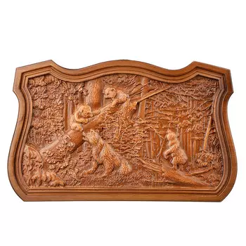 Нарды "Ивановские мишки", 35х44 см, бук