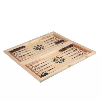 Нарды + Шашки походные "Парусник", 50х25х4 см