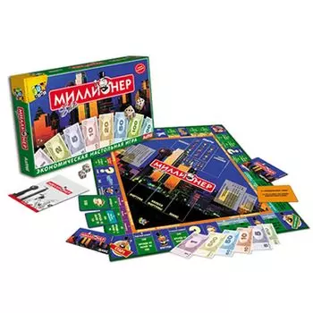 Настольная игра "ФГ Миллионер-элит", картон, 39х25,5х5см