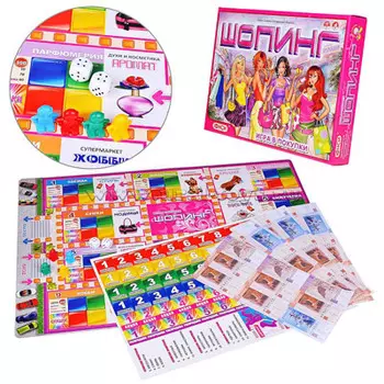 Настольная игра "Шопинг", 39х28х5 см