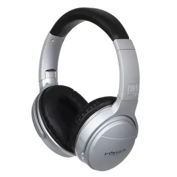 Наушники беспроводные FORZA складные, micro-SD, AUX, 300мАч, пластик