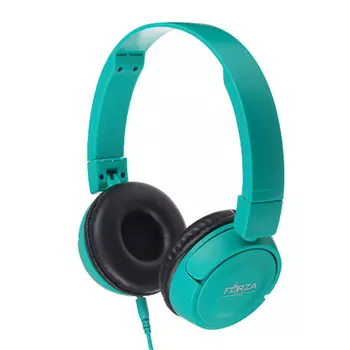 Наушники FORZA с микрофоном полноразмерные, коробка ПВХ, 2 цвета