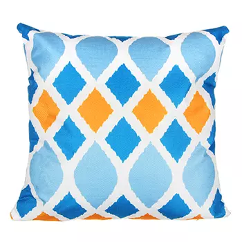 Наволочка декоративная рогожка PROVANCE "Краски" 40х40см, полиэстер, 4 дизайна