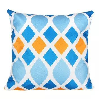 Наволочка декоративная рогожка PROVANCE "Краски" 40х40см, полиэстер, 4 дизайна