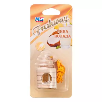 NEW GALAXY Ароматизатор подвесной Freshway, пина колада