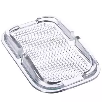 NEW GALAXY Коврик-держатель на панель нескользящий 10х15,3см прозрачный