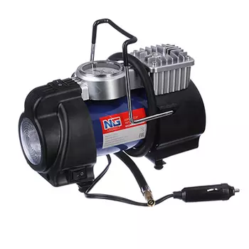 NEW GALAXY Optima Компрессор АС6220, 180вт, 50л/мин, c LED фонарем, в сумке, Omicron