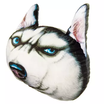 NEW GALAXY Подушка на подголовник, 28x22см, Хаски