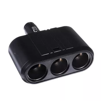 NEW GALAXY Разветвитель прикуривателя 3 выхода, 12B, 5А