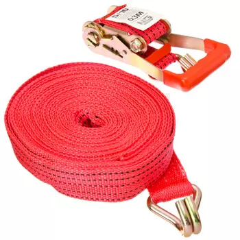 NEW GALAXY Стяжка груза с храповиком 230мм, 12м, шир.ленты 55мм, 5000/10000кг