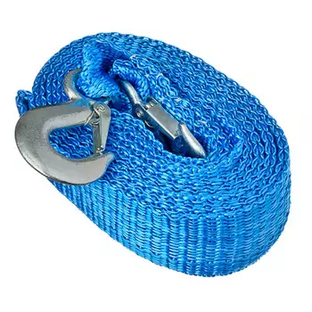 NEW GALAXY Трос буксировочный с крюками, 6т, в чехле, 5м