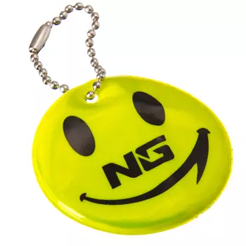 NEW GALAXY Значок светоотражающий "Смайл", 5x5см