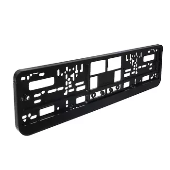 NG Рамка номерного знака, пластик, 53,6x13,1см, черная