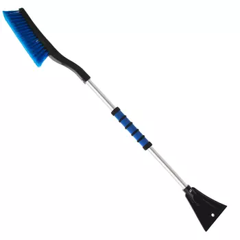 NG Щетка для уборки снега с распушенной щетиной+скребок, 90 см