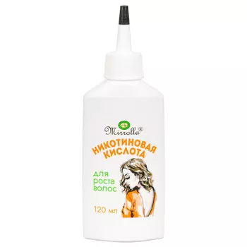 Никотиновая кислота для роста волос Мирролла, 120 мл