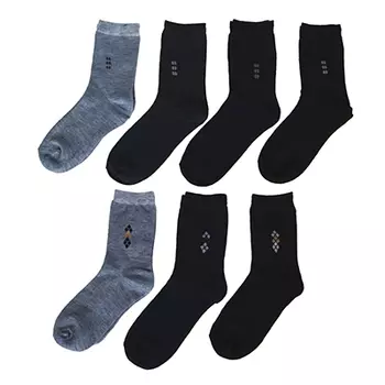 Носки подростковые, р-р 23-25, 85% хлопок, 10% полиамид, 5% спандекс, 2 дизайна