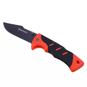 Нож туристический складной ЕРМАК 22,5(9,7х0,35)см ручка двухкомпонентная