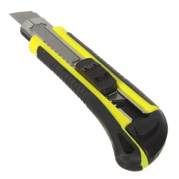 Нож универсальный HEADMAN с выдвижным сменными лезвиями 18мм.