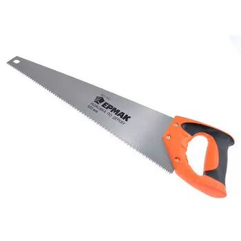 Ножовка по дереву Ермак 500мм, зуб 5мм