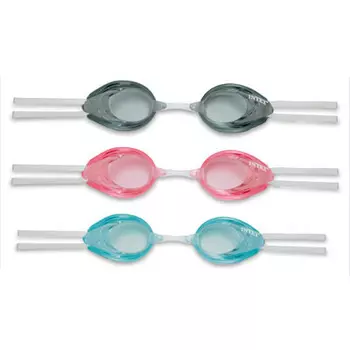 Очки для плавания, возраст от 8 лет, 3 цвета, INTEX "Sport Relay", 55684