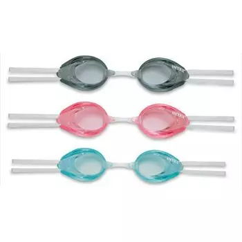 Очки для плавания, возраст от 8 лет, 3 цвета, INTEX "Sport Relay", 55684