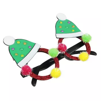 Очки карнавальные СНОУ БУМ 14х10 см, пластик