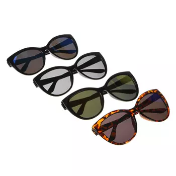 Очки солнцезащитные молодежные, пластик, 14,7х5,7см, 3-4 цвета, 522007