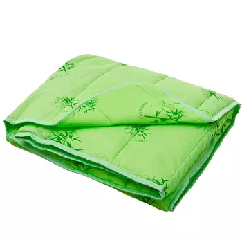 Одеяло облегченное бамбуковое, стеганое, 140х205см