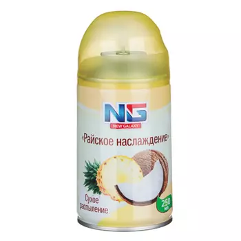 Освежитель воздуха, аромат райское наслаждение, 250 мл, "Автоматик" NEW GALAXY