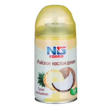 Освежитель воздуха, аромат райское наслаждение, 250 мл, "Автоматик" NEW GALAXY