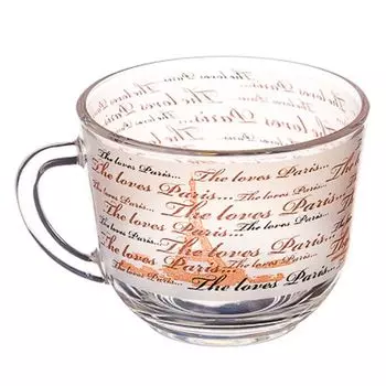 ОСЗ Кружка стеклянная, 200мл, "Париж", 07с1337-35