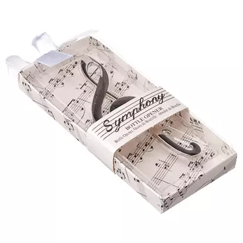 Открывалка для бутылки, металл, 11см, "Симфония"