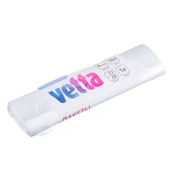 Пакеты для завтрака 1 л, 17х28 см, 100 шт, флексопечать, VETTA