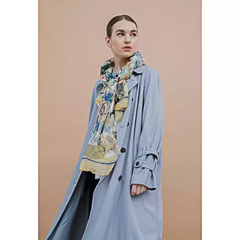 Палантин женский, 100% вискоза, 75х175см, 2 дизайна, ПЛ20-1