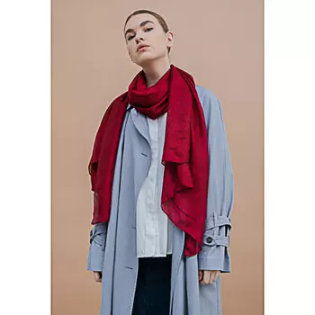 Палантин женский, 100% вискоза, 75х175см, 3-4 цвета, ПЛ20-8