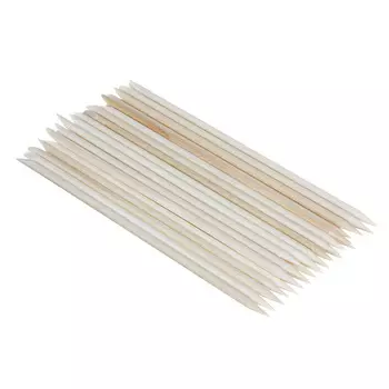 Палочки для маникюра ЮниLook, 30 шт, дерево, 14,8 см