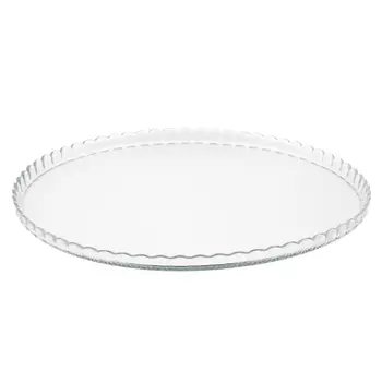Pasabahce блюдо d. 32,2 cм, закаленное стекло, "patisserie", в индивидуальной уп.