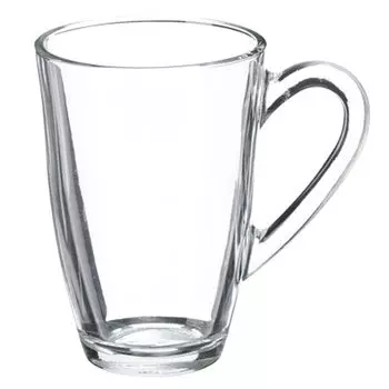 PASABAHCE Кружка стеклянная закал. 330мл, "Профессионал Аква", 55393SLBТ