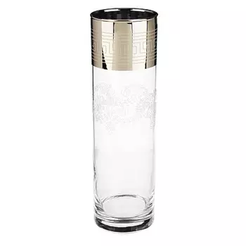 PASABAHCE Ваза стеклянная, "Флора", 26,5х8см, барокко, арт.GN_767_4