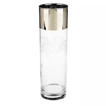 PASABAHCE Ваза стеклянная, "Флора", 26,5х8см, барокко, арт.GN_767_4