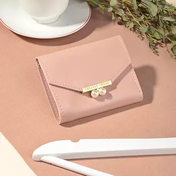 PAVO Кошелек женский, ПУ, 11х8,5см, 3 дизайна, 4 цвета, КЖ19-4