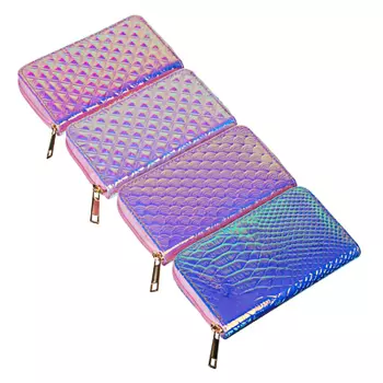 PAVO Кошелек женский, ПВХ, 14,5х8,5см, 4 дизайна, КЖ20-09