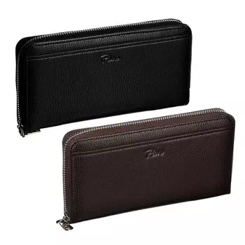 PAVO Портмоне мужское 19,5х10,5см, искусст.кожа, 2 дизайна 2 цвета, ПМ19-01