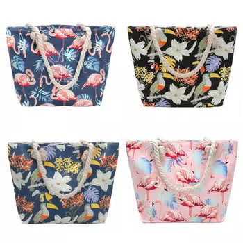 PAVO Сумка пляжная, полиэстер, 33х43х11,5см, 2 дизайна, 2 цвета