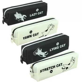 Пенал Коты 20x5х6 см, 4 дизайна